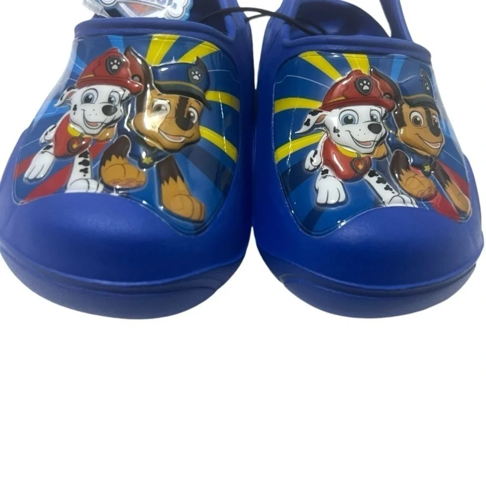NEW Josmo Boys Clog Water Slides - Paw Patrol Chase Marshall Summer Sandal